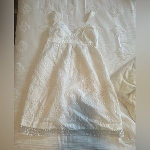 Vintage white eyelet Lilly Pulitzer dress